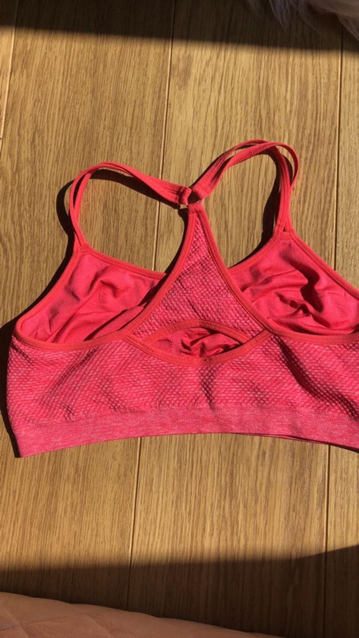 Brassière undiz rose taille M - photo numéro 5