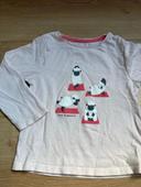 T-shirt 2 ans manches longues