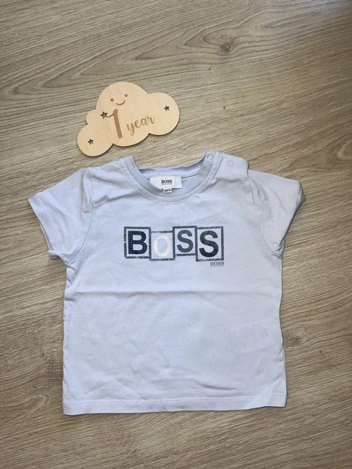 T shirt Hugo boss manche courte taille 12 mois - photo numéro 1