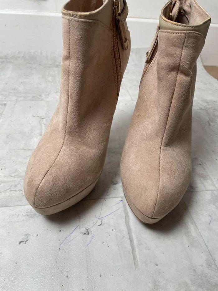 Bottines beige stradivarius - photo numéro 3