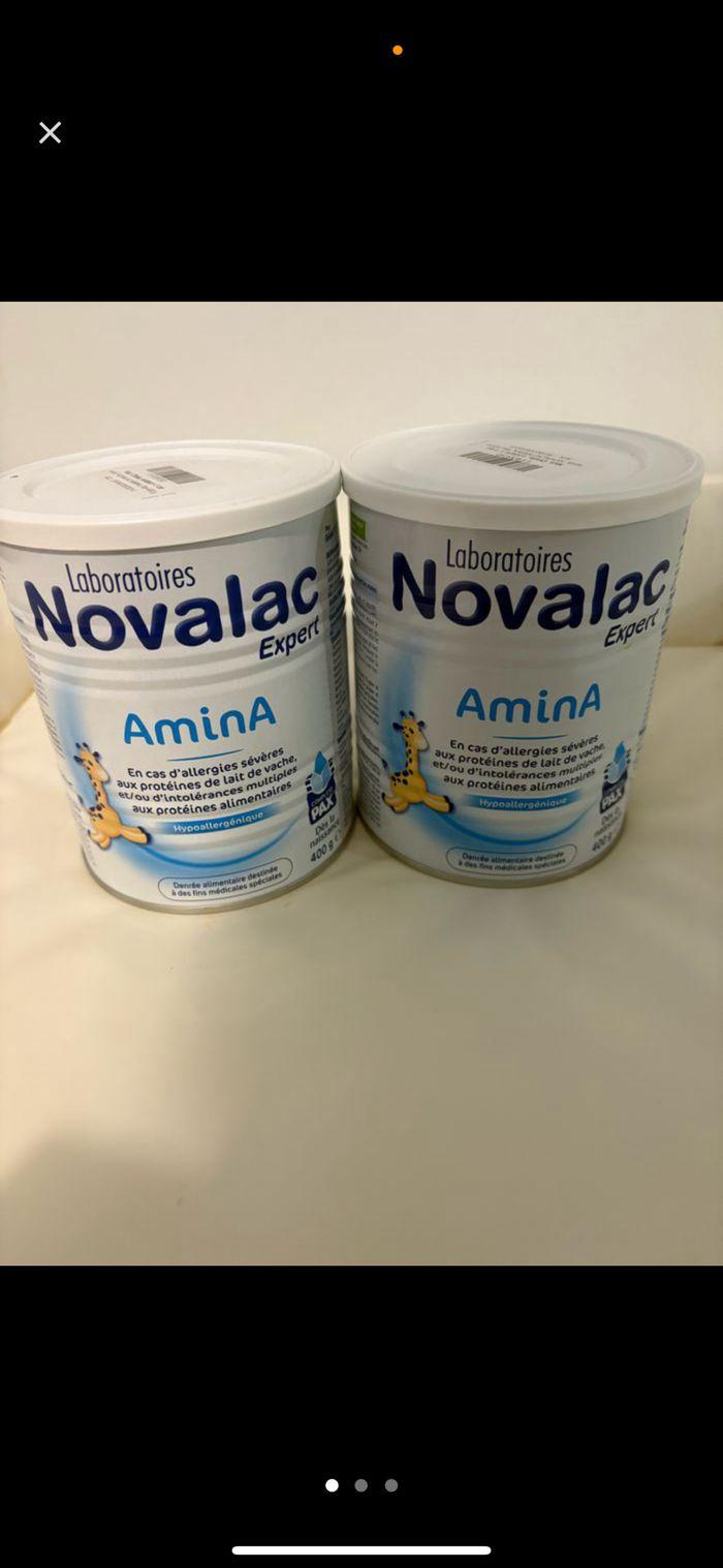 2 boites de lait novalac - photo numéro 1