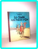 Bd Bande dessinée les aventures de tintin, le crabe aux princes d’or b23 1957