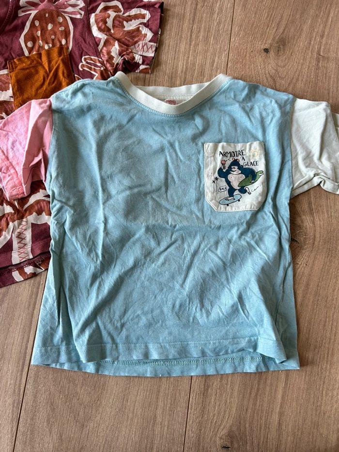 Lot 2 t shirt oversize 3 ans DPAM - photo numéro 2