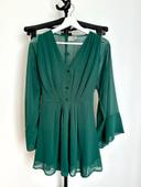 Haut blouse Asos vert taille 38 aspect kimono très bon état