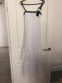 Robe blanche clop copine