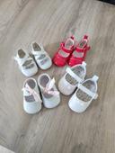 Lot chaussures chaussons bébé