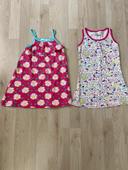 Lot 2 robes été Taille 4 ans