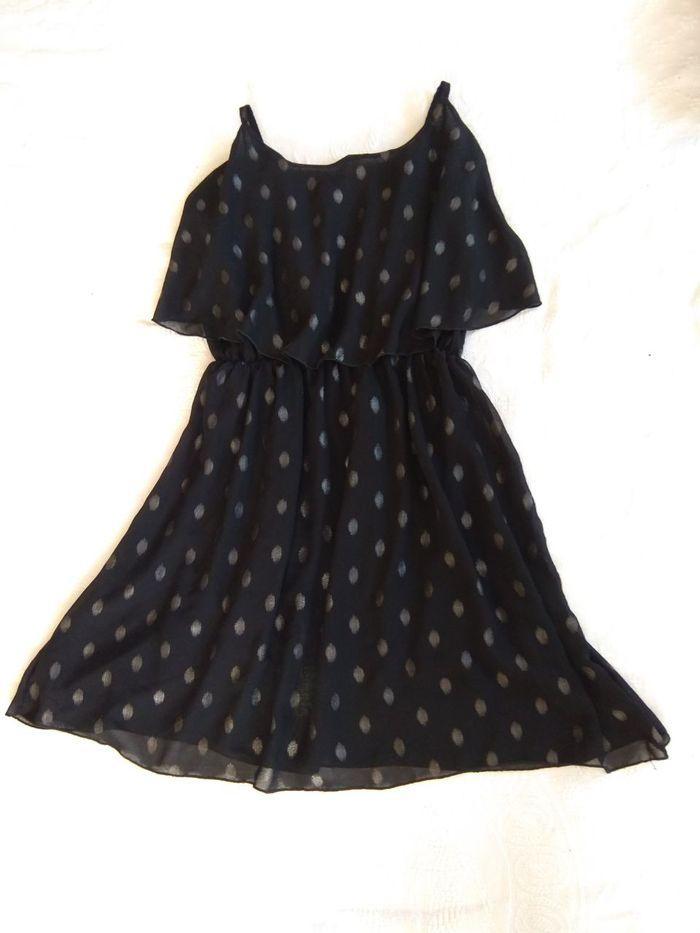 Robe noire à pois M/L - photo numéro 5