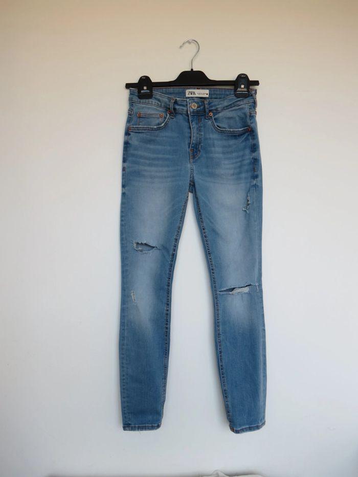 Jeans Zara Skinny Used - photo numéro 1