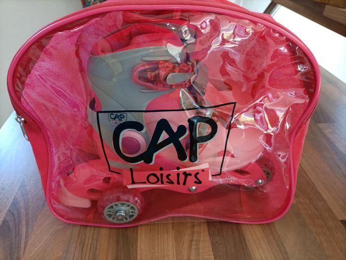 Roller rose cap loisirs 30 à 33 avec sac de rangement - photo numéro 11