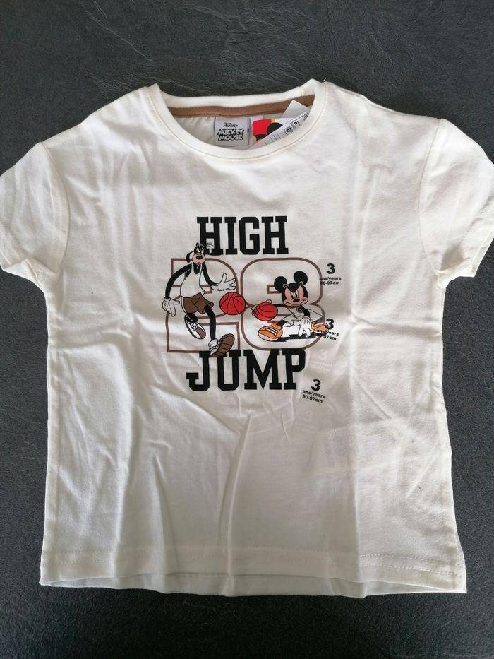 T.shirt manches courtes Mickey/Dingo