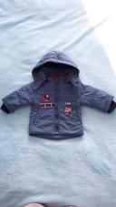 Blouson imperméable doublé polaire Tom et Kiddy 3 mois neuf