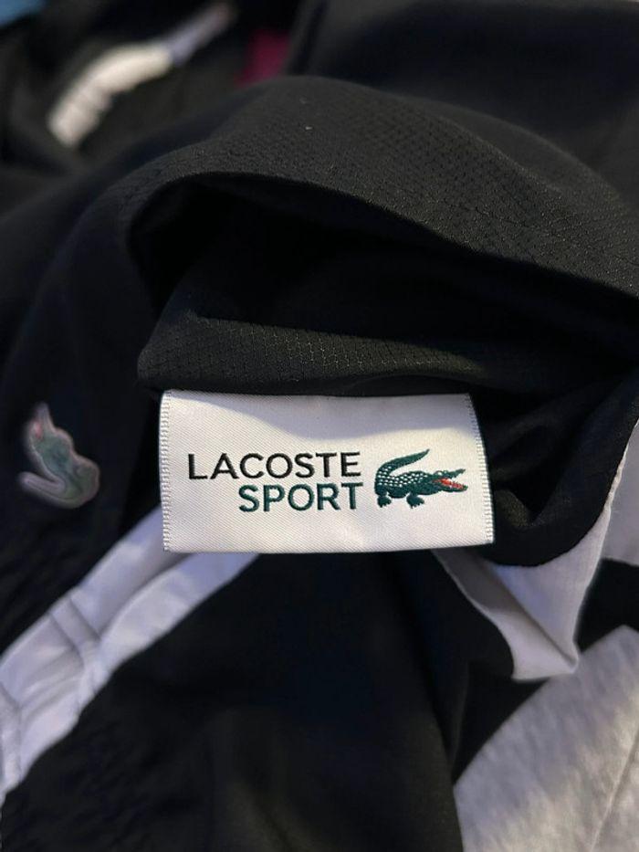 Bas de survêtement noir Lacoste - photo numéro 13