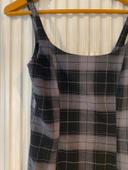 Mini robe motif tartan taille M