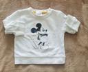 Sweat blanc Mickey DisneyBaby