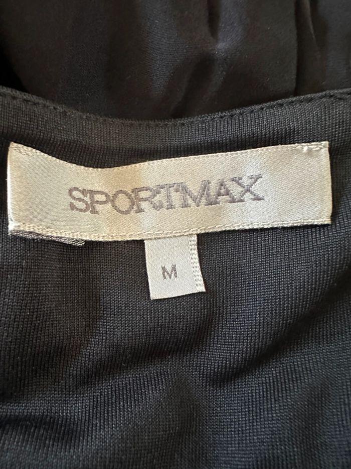 Robe Sportmax noir T:M - photo numéro 7