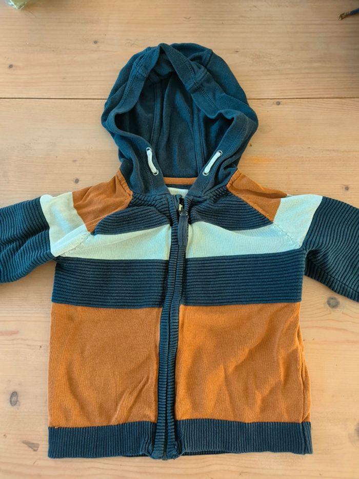 Gilet zippé enfant 4 ans - photo numéro 2