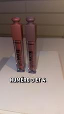 Lot 2 rouges à lèvres ddonna beige nude femme beauté maquillage