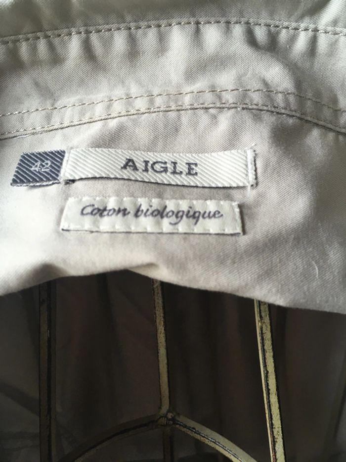 Chemise Aigle beige T 42 - photo numéro 11