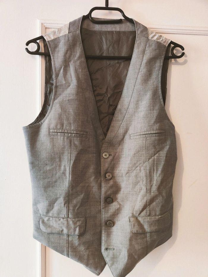 Gilet de costume gris S - Devred - photo numéro 1