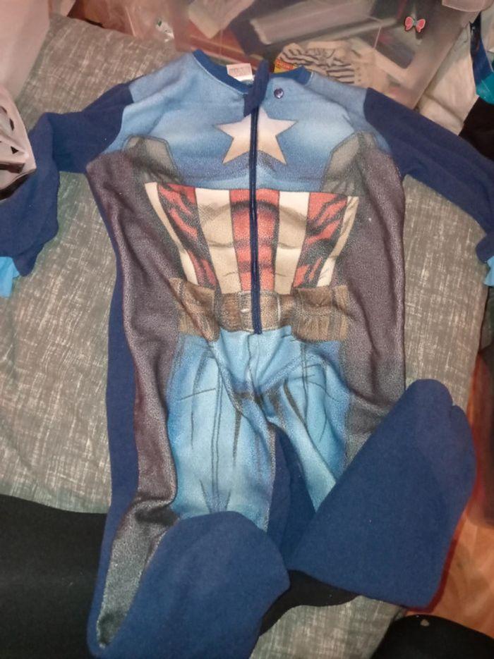 Surpyjama capitain America 6 ans