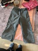 Pantalon large 6 ans gris