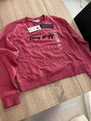 Sweat tommy Hilfiger rose neuf