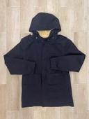 Parka coton bleu marine