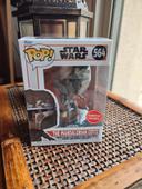 Star wars the mandalorian mudhorn battle 564 funko pop gamestop exclusive bobble head