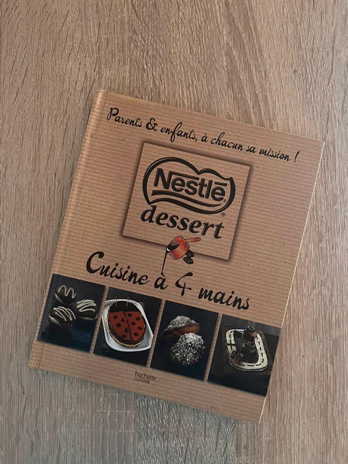 Livre recettes cuisine à 4 mains parents et enfants - photo numéro 1