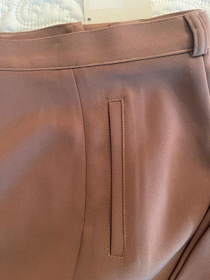 Pantalon droit camel - photo numéro 2