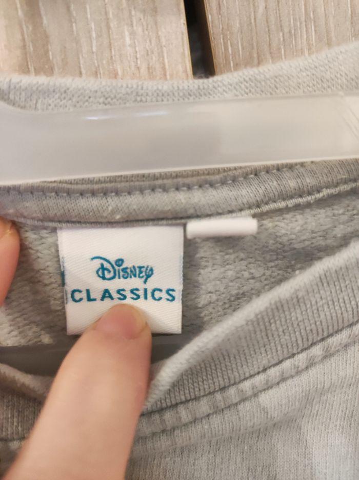 Pull fée clochette gris doré 7 ans  Disney - photo numéro 3