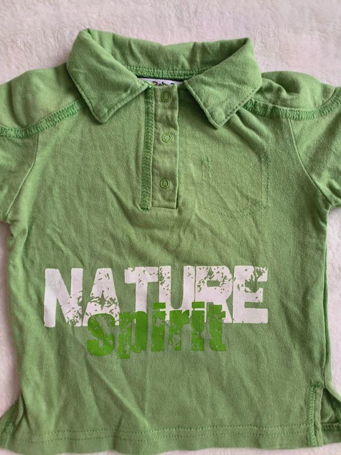 Lot 5 tee shirt manches courtes bébé 6 mois - photo numéro 6