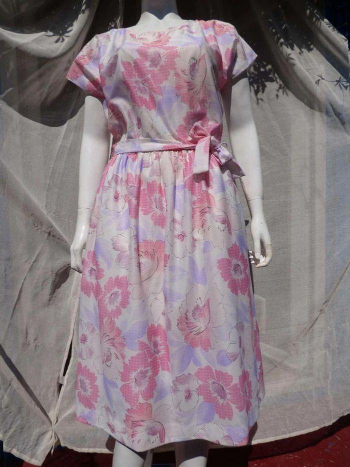 Belle robe  à fleurs 🩷 Vintage  70/80 ! - photo numéro 3