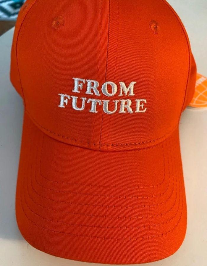 Casquette orange neuve From Future - photo numéro 2