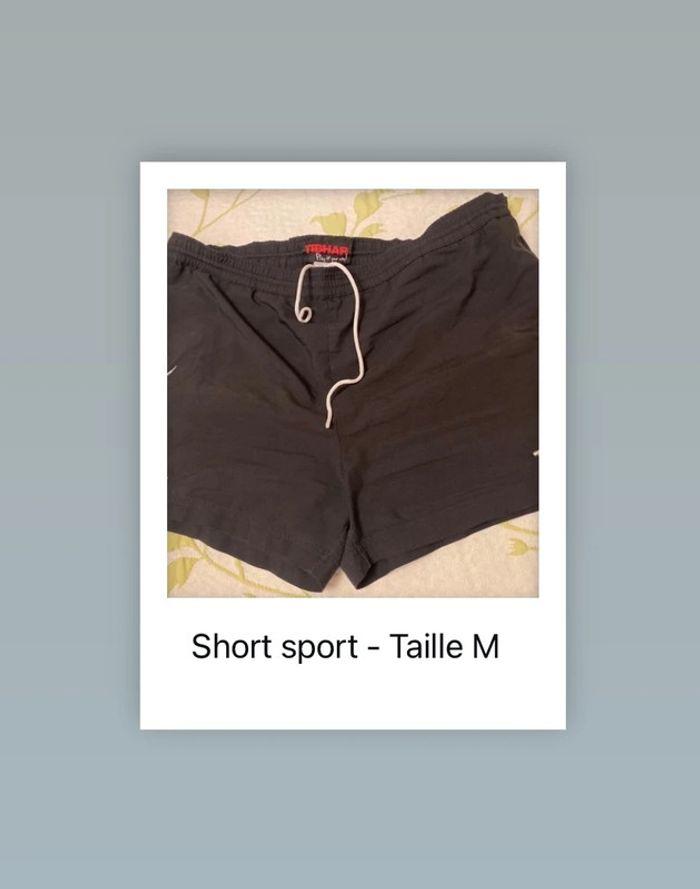 Short de sport noir Tibhar – Taille M - photo numéro 1