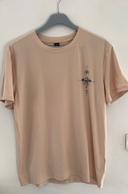 T shirt Manfinity Beige Neuf !