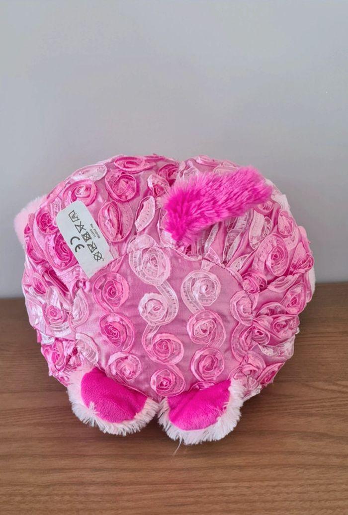 Peluche rose - photo numéro 3