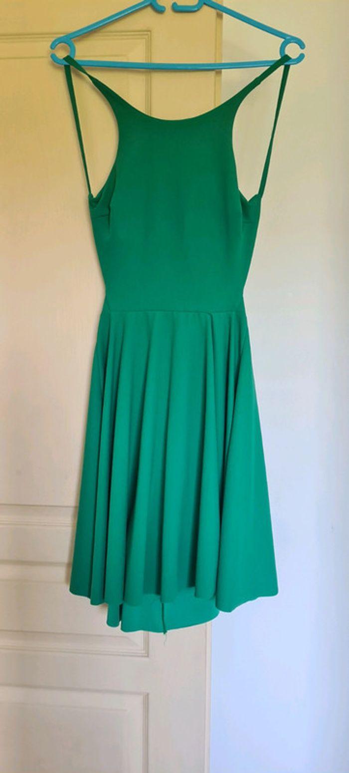 Robe verte dos nu - photo numéro 1