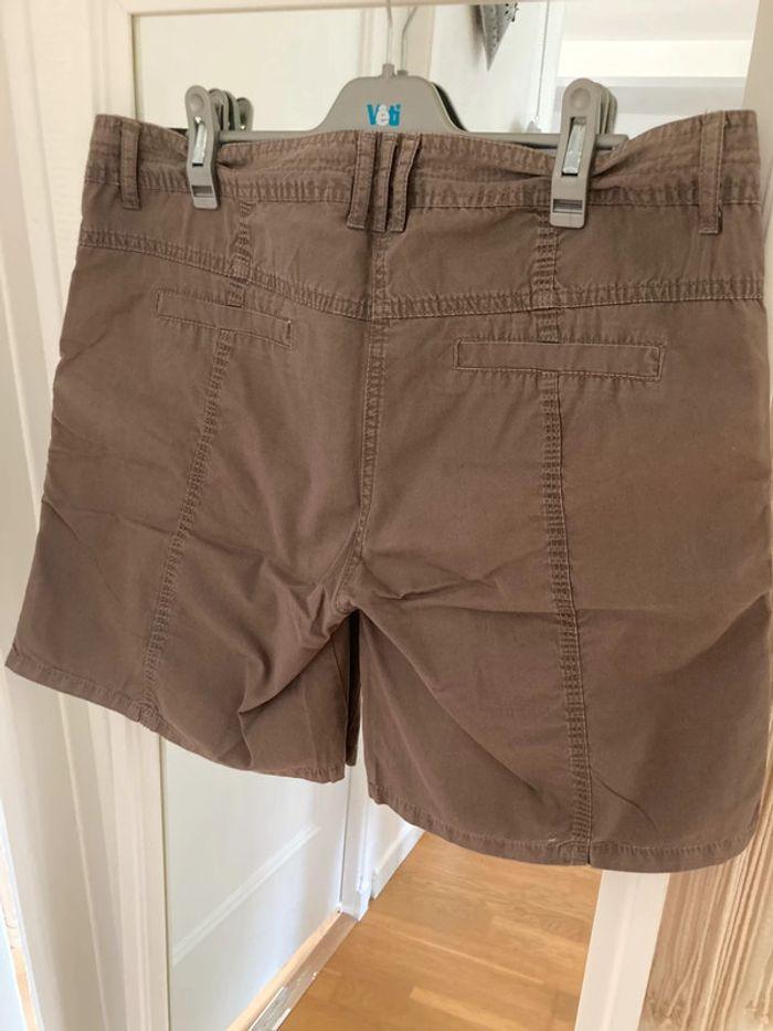 Short toile marron T42 - photo numéro 2