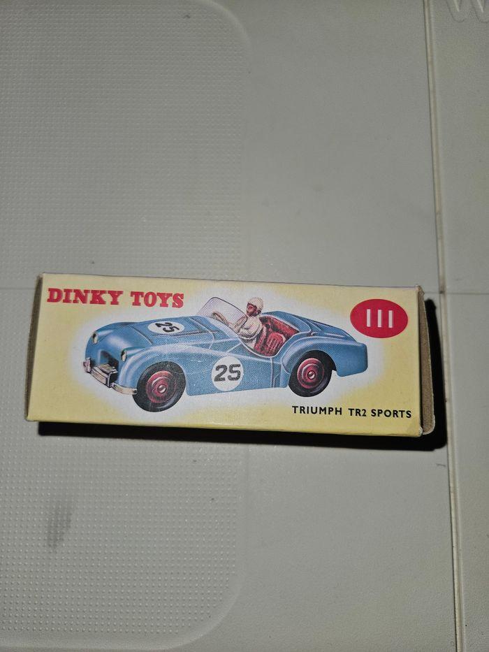 Triumph tr2 sports voiture dinky toys - photo numéro 5