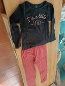 Ensemble 2 pieces pyjama 10 ans kiabi