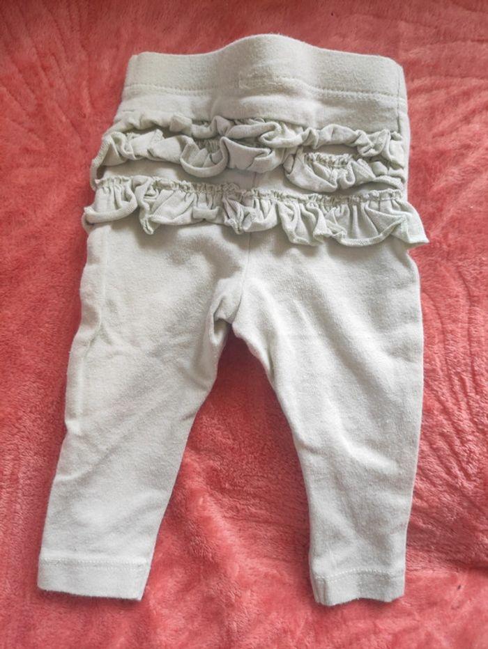 Lot 3 leggings taille 0/3 mois - photo numéro 3