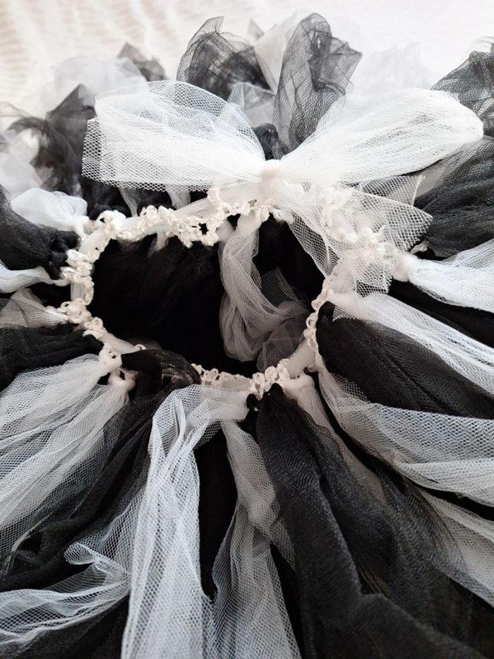 Jupe tulle noire et blanche - photo numéro 4