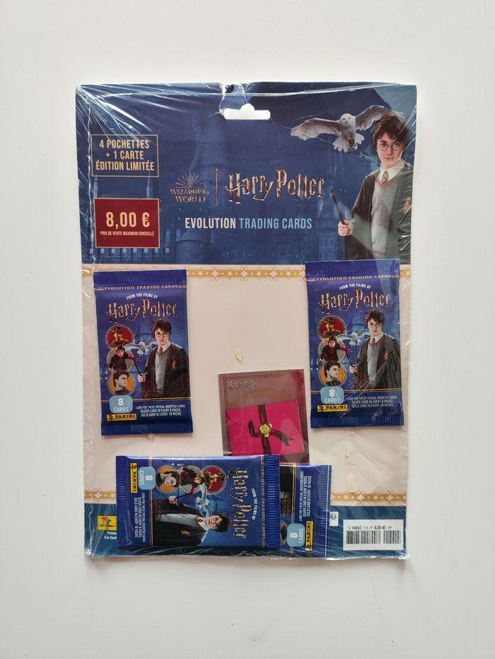 4 Boosters + 1 Carte Édition Limitée - Collection Evolution Harry Potter Panini - photo numéro 1