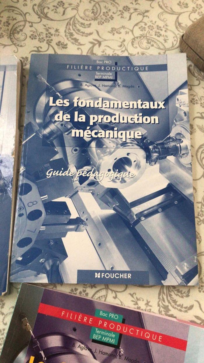 Lot de trois livres productique - photo numéro 3