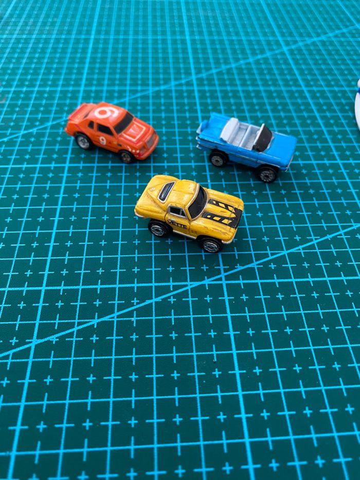 Lot 3 voitures Micro Machines Dodge Chevy - Galoob 1987 80s vintage toys - photo numéro 2