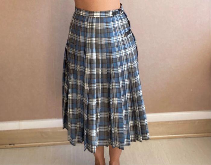 Vintage wool kilt skirt made in Scotland - photo numéro 7