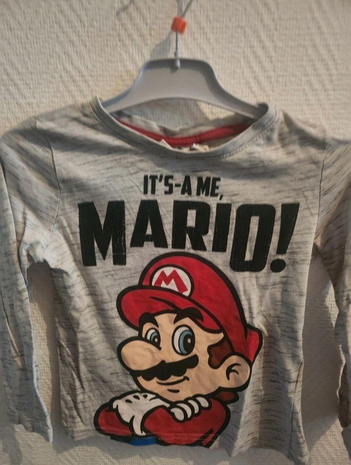 Maillot ML Super Mario / 4 ans - photo numéro 2