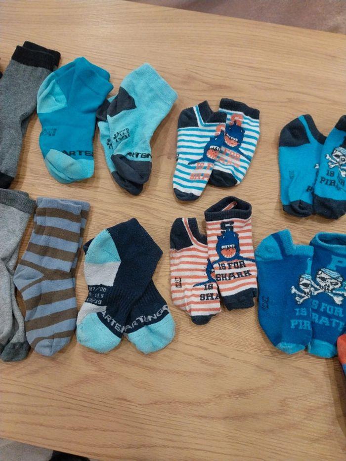 Lot de 15 paires de chaussettes 27/30 - photo numéro 3